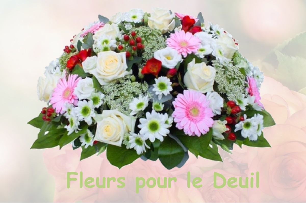 fleurs deuil DANNEVOUX